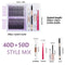 B&Q Lash Waterproof Kit for Natural Look, Long Lasting and Individual Lashes with Tweezers and Bond&Seal Extensions for Beginners - Makeup Volumized False Eyelashes