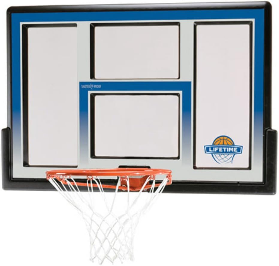 Lifetime 48 In. Fusion Acrylic Backboard and Rim Combo