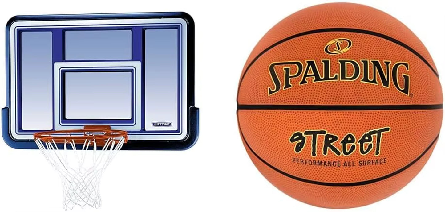 44 Inch Shatterproof Backboard and Rim Combo Kit