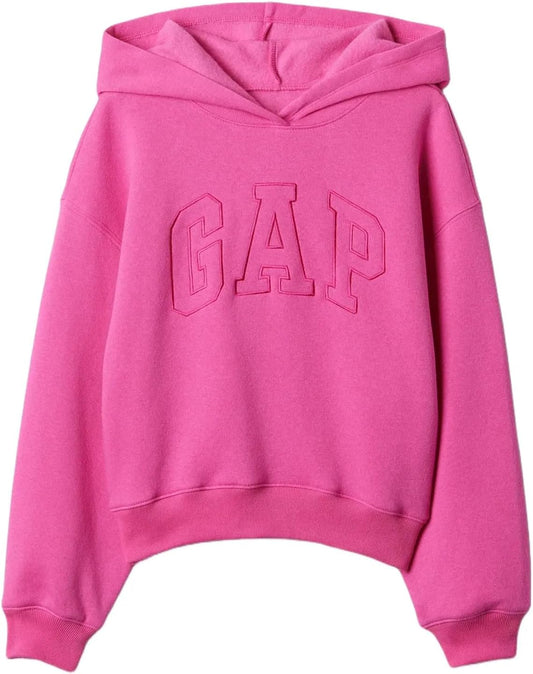 GAP Girls' Relax Logo Pullover