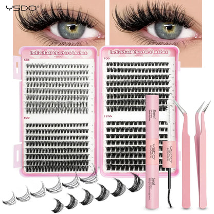Fairy Manga C Curl Wet Look DIY Lash Extension Kit