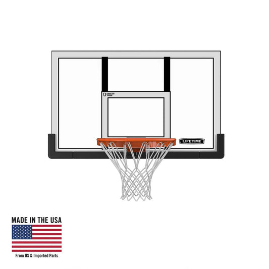 Lifetime Basketball Backboard and Rim Combo (48 Inch Polycarbonate)