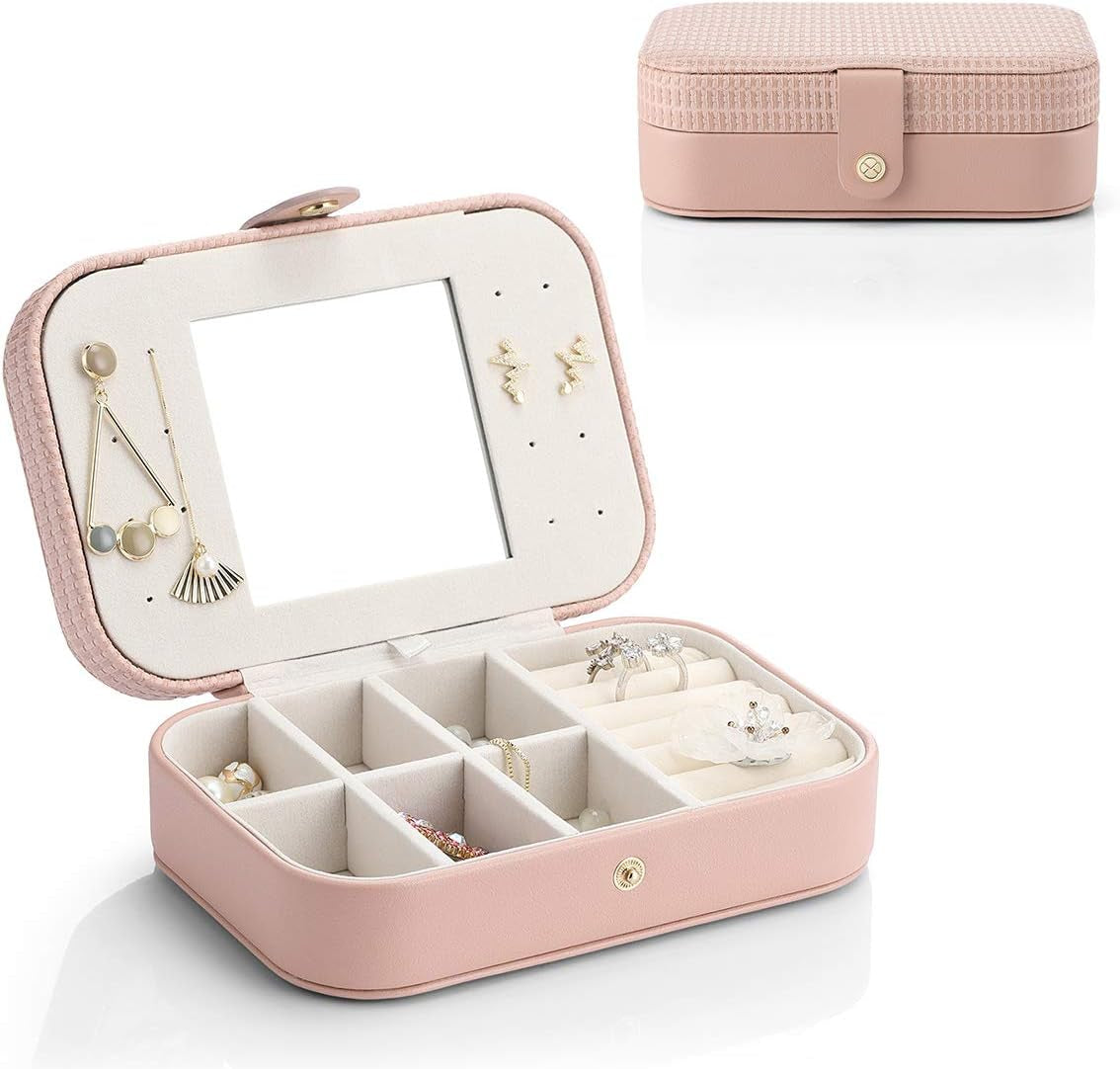 2 Layered Jewelry Travel Organizer Box