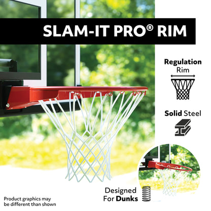 Lifetime Basketball Backboard and Rim Combo (48 Inch Polycarbonate)