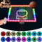 Remote Control Basketball Rim & Backboard LED Light with 16 Colors 7 Flashing Mode for Playing Basketball in the Dark (Rim and Backboard Not Included)