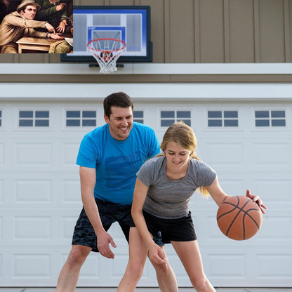 Lifetime 48 In. Fusion Acrylic Backboard and Rim Combo
